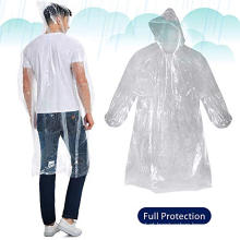 Ponchos de chuva descartáveis ​​de golfe de golfe promocionais Ponchos de chuva